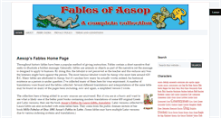 Desktop Screenshot of fablesofaesop.com
