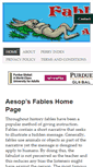 Mobile Screenshot of fablesofaesop.com